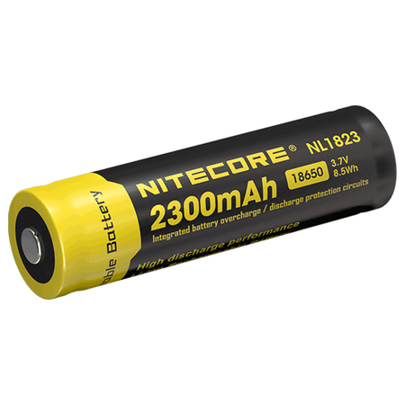 NL1823 2300mAh Rechargeable 18650 Battery -  NITECORE